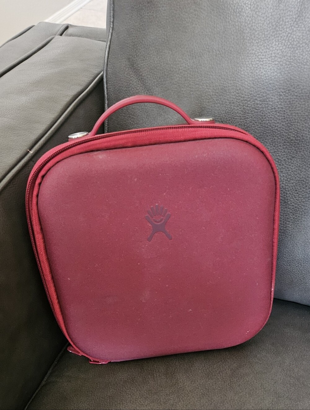 Hydro Flask Berry/Burgundy Lunchbox* Hardshell Interior 10x10" Used 1x Fieldtrip